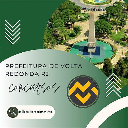 Apostila PREFEITURA DE VOLTA REDONDA RJ 2025 Nutricionista