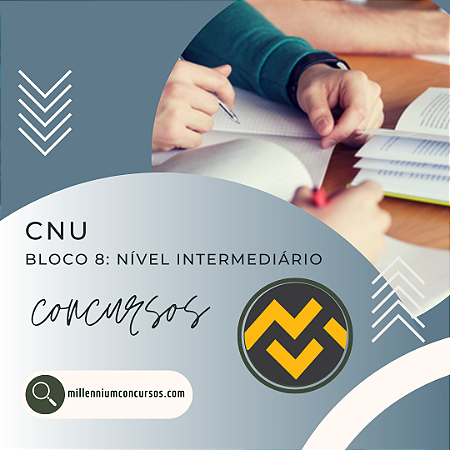 Apostila CNU 2025 Prova Comentada 2024 Bloco 8 Nível Intermediário
