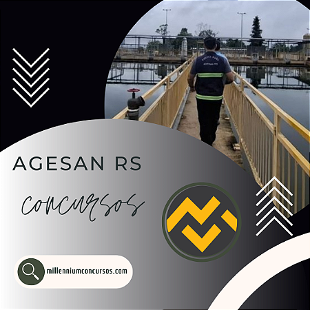 Apostila AGESAN RS 2025 Agente de Controle Financeiro Contábil