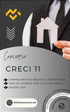 Apostila CRECI 11 2025 Analista de TI