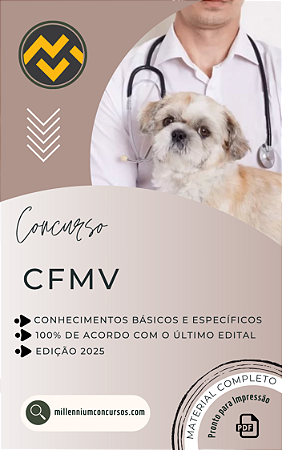 Apostila CFMV 2025 Assistente Administrativo
