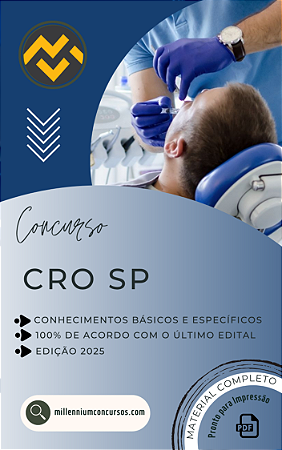 Apostila CRO SP 2025 Analista de Suporte de Tecnologia de Informação