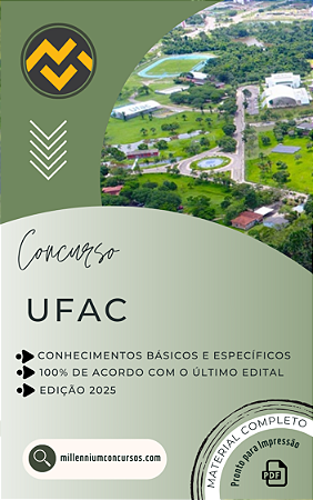 Apostila UFAC 2025 Técnico em Assuntos Educacionais