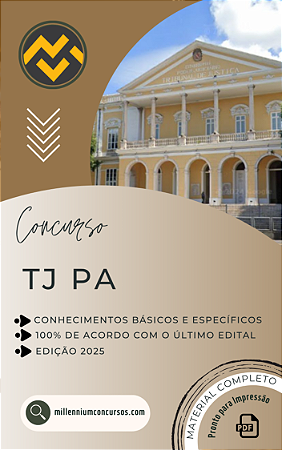 Apostila TJ PA 2025 Analista Judiciário Engenharia Civil