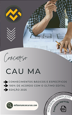 Apostila CAU MA 2025 Arquiteto e Urbanista