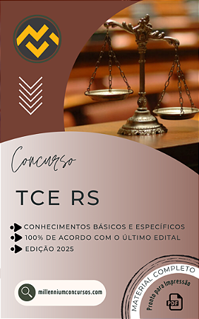 Apostila TCE RS 2025 Tecnologia da Informação