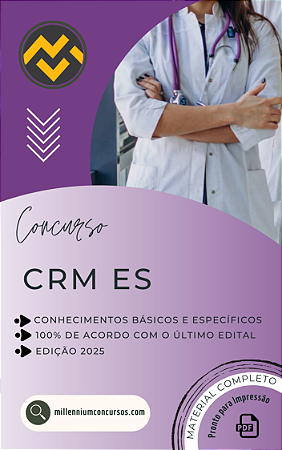Apostila CRM ES 2025 Analista de Tecnologia da Informação