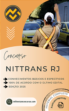 Apostila NITTRANS RJ 2025 Técnico Contábil