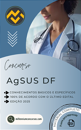 Apostila AgSUS DF 2025 Analista de Gestão Advogado