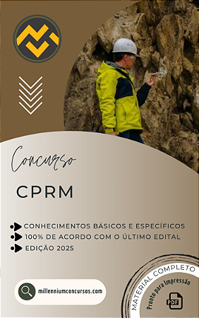 Apostila CPRM 2025 Analista Direito