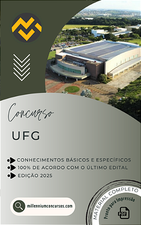 Apostila UFG 2025 Técnico de Laboratório Materiais de Construção