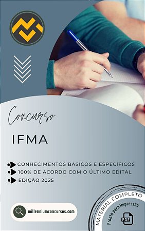 Apostila IFMA 2025 Técnico em Contabilidade