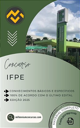Apostila IFPE 2025 Professor Português