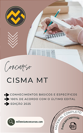 Apostila CISMA MT 2025 Assistente de Controlador Interno