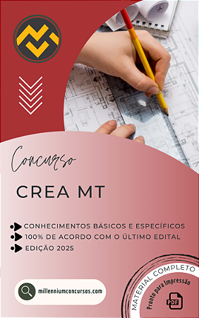 Apostila CREA MT 2025 Analista Jurídico