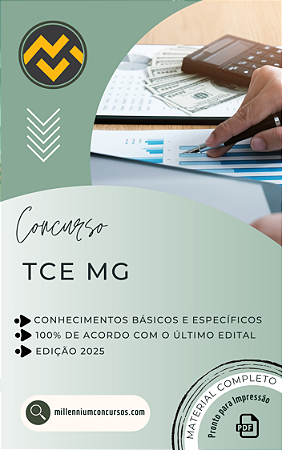 Apostila TCE MG 2025 Analista de Controle Externo Ciência da Computação