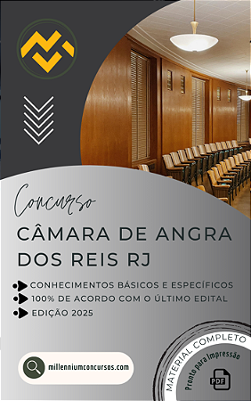 Apostila CÂMARA DE ANGRA DOS REIS RJ 2025 Assistente Legislativo