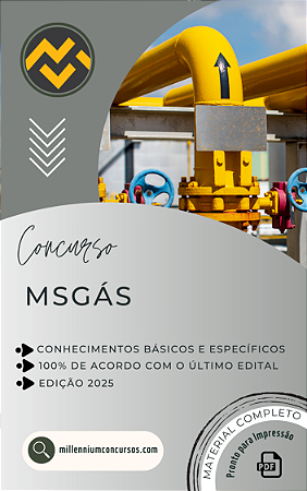 Apostila MSGÁS 2025 Técnico Tecnologia da Informação