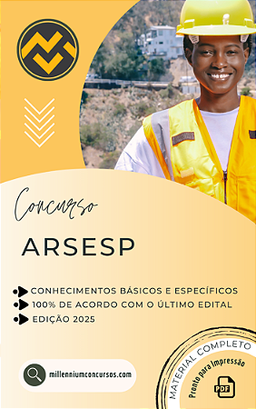 Apostila ARSESP 2025 Especialista Econômico Financeira