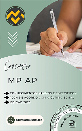 Apostila MP AP 2025 Analista Serviço Social