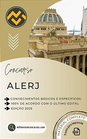 Apostila ALERJ 2025 Relações Públicas Institucionais