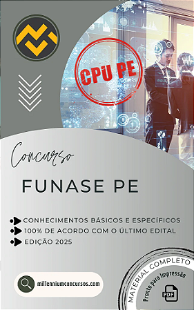 Apostila FUNASE PE 2025 Nutricionista (CPU PE)