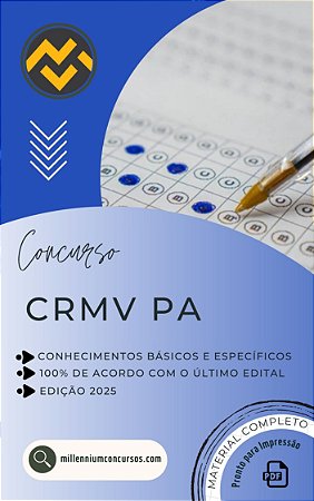Apostila CRMV PA 2025 Assistente Administrativo