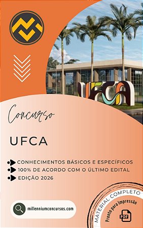 Apostila UFCA 2026 Economista