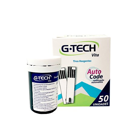 Tiras Reagentes G-TECH VITA TTVT50 50 UNIDADES