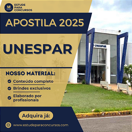 Apostila UNESPAR 2025 Técnico Administrativo