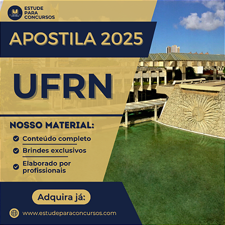 Apostila UFRN 2025 Técnico de Laboratório Têxtil