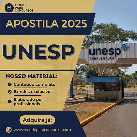 Apostila UNESP 2025 Assistente Operacional II (Refrigeração e Climatização)