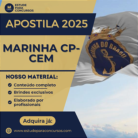 Apostila MARINHA CP-CEM 2025 Engenharia Mecatrônica