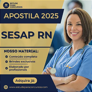 Apostila SESAP RN 2025 Gestor Ambiental