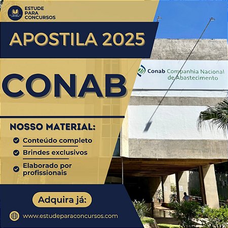 Apostila CONAB 2025 Analista Direito