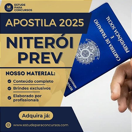 Apostila NITERÓI PREV 2025 Contador