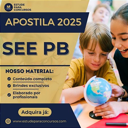 Apostila SEE PB 2025 Professor de Educação Básica IV Língua Espanhola