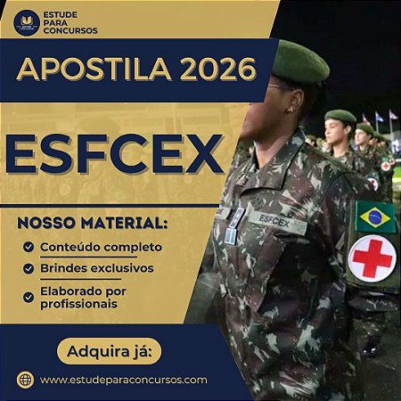 Apostila ESFCEx 2026 Magistério Matemática (CFO/QC)