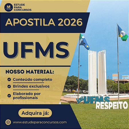 Apostila UFMS 2025 Técnico de Laboratório Biologia