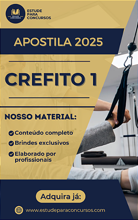 Apostila CREFITO 1 2025 Assistente Administrativo