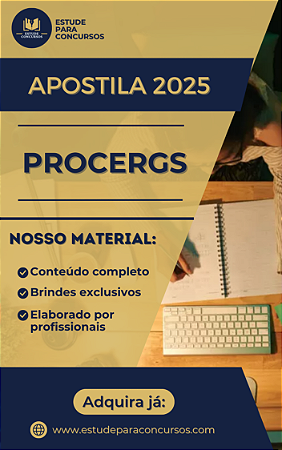 Apostila PROCERGS 2025 Engenheiro de Segurança do Trabalho