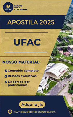 Apostila UFAC 2025 Técnico em Assuntos Educacionais