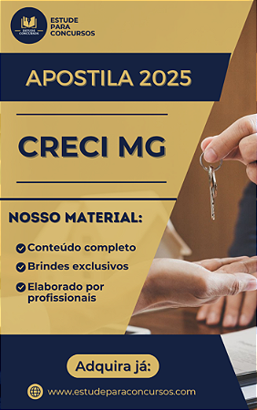 Apostila CRECI MG 2025 Assistente Administrativo