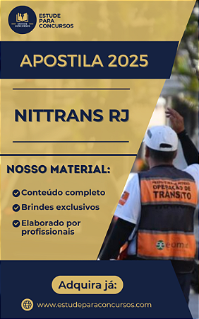 Apostila NITTRANS RJ 2025 Assistente Administrativo