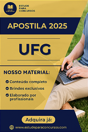 Apostila UFG 2025 Técnico Desportivo