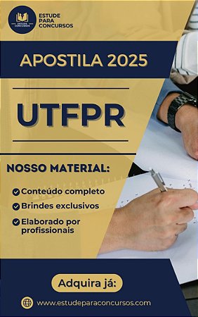 Apostila UTFPR 2025 Técnico de Laboratório Informática