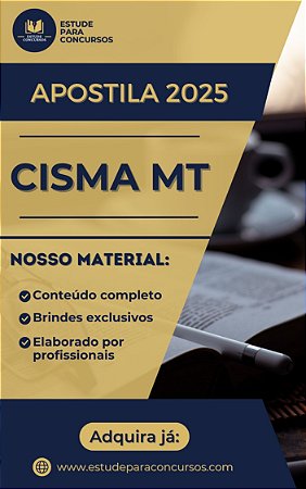 Apostila CISMA MT 2025 Assistente Social
