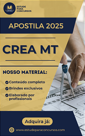 Apostila CREA MT 2025 Analista de TI Desenvolvimento