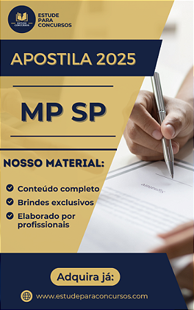 Apostila MP SP 2025 Economista