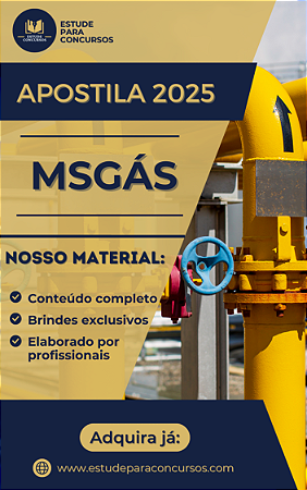 Apostila MSGÁS 2025 Técnico Operação e Manutenção